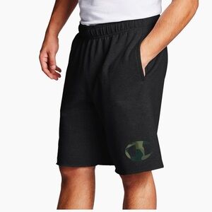 CHAMPION CAMO SWEAT SHORTS  M